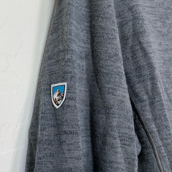Men’s Kuhl SKAR 1/4 ZIP in grey size small - Picture 7 of 9